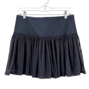 Athleta A Game Pleated Mesh Skort